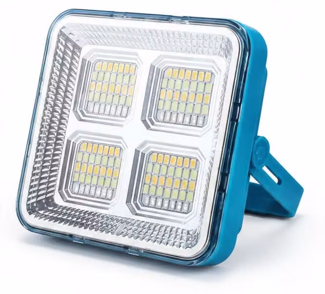 InAndOutdoorMatch - Lampada da lavoro LED ricaricabile - 16500 mAh - Impermeabile