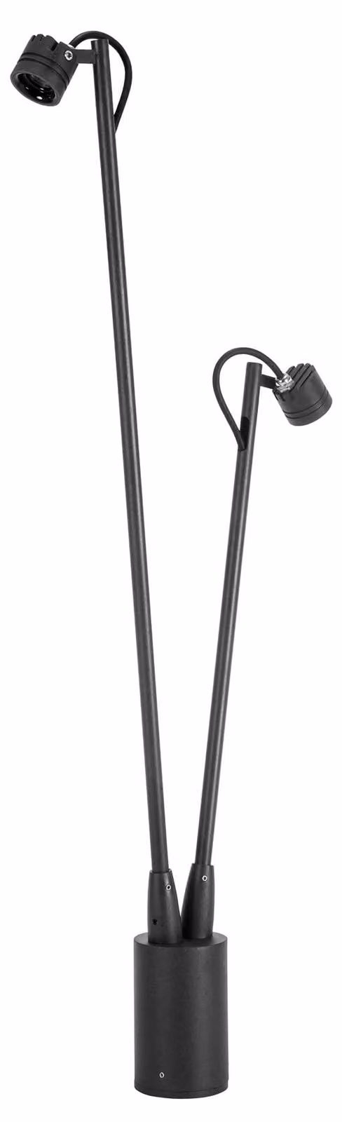 LEDS C4 Fint, lampada da esterno - 3,5 W, luce bianco caldo, 125 lm, grado di protezione IP54, colore nero