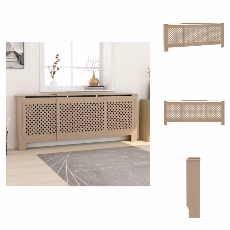 vidaXL Copriradiatore in MDF 205 cm - Accessori per radiatori