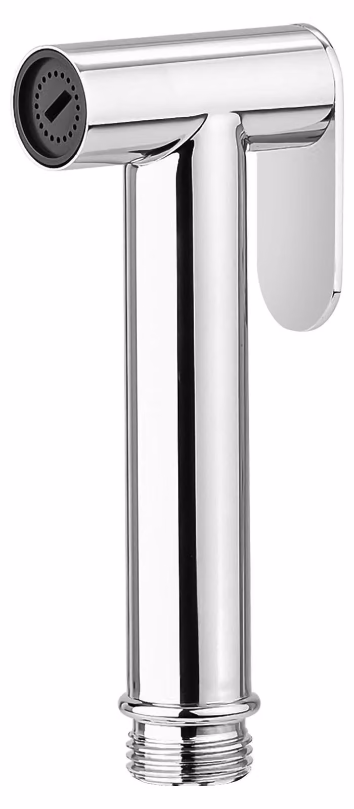 Ibergrif M20283: miscelatore per WC e bidet in ottone, finitura cromata, attacco G1/2, senza tubo flessibile