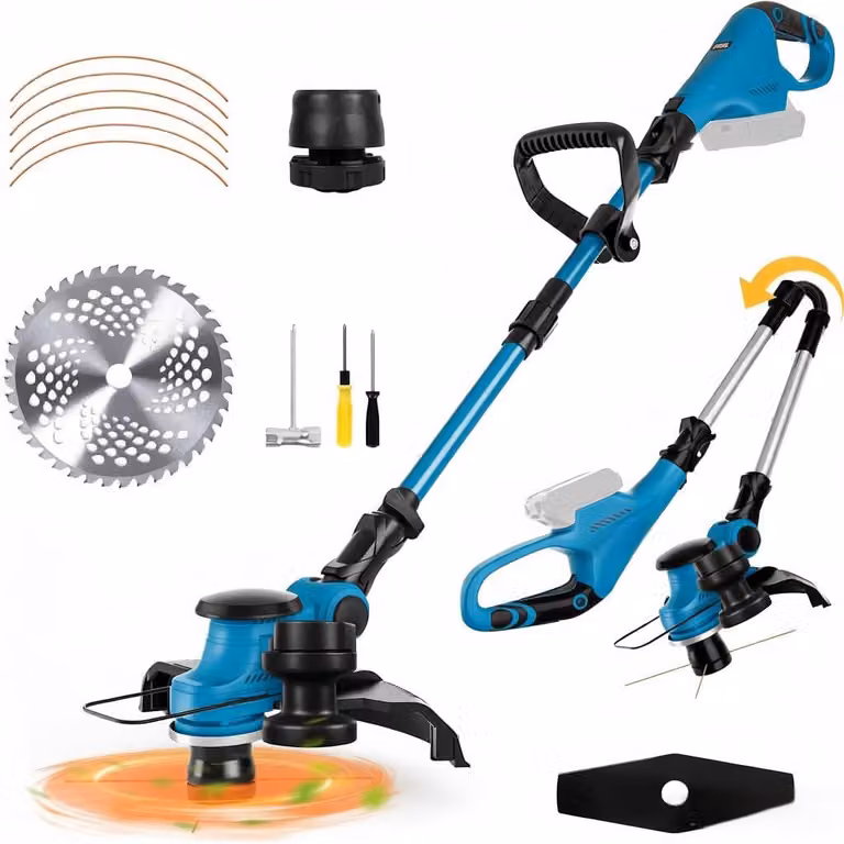 Accu-grastrimmer pieghevole, per batteria da 18V (senza batteria)