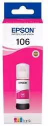 Epson Cartuccia di inchiostro Tank 106 Magenta per ECOTANK C13T00R340