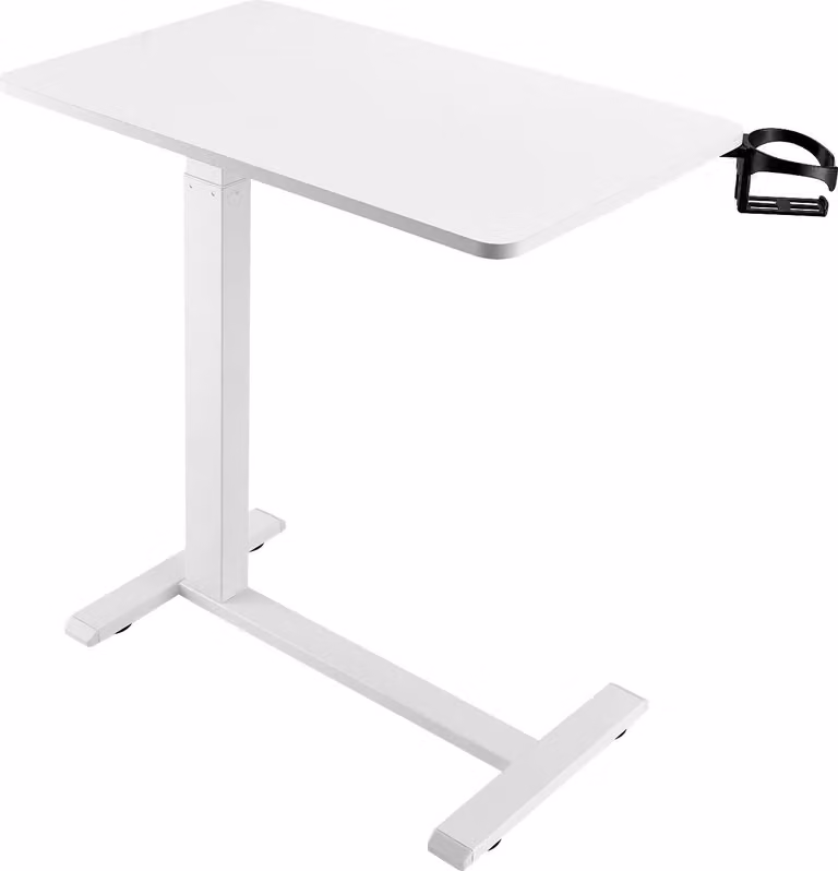 Tavolo da letto SucceBuy regolabile in altezza con rotelle per un utilizzo versatile