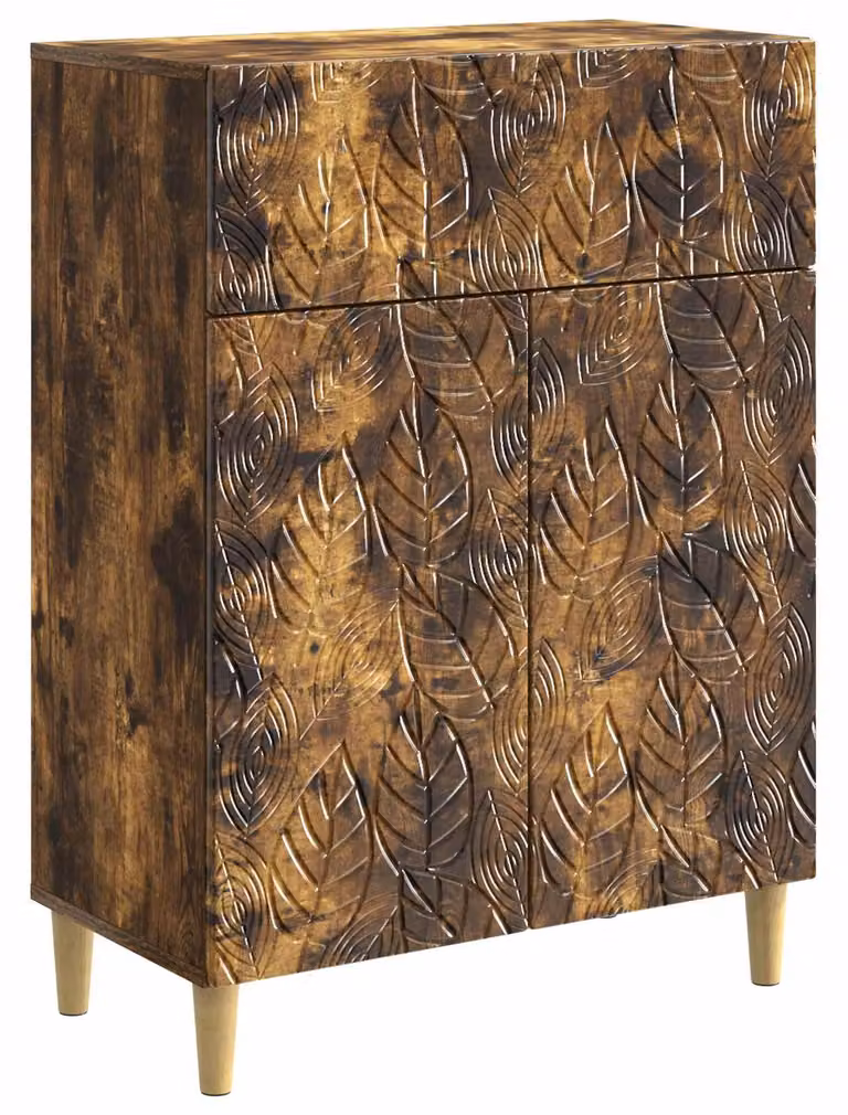 Credenza Rovere Fumo 66 x 34,5 x 90 cm Legno ingegnerizzato