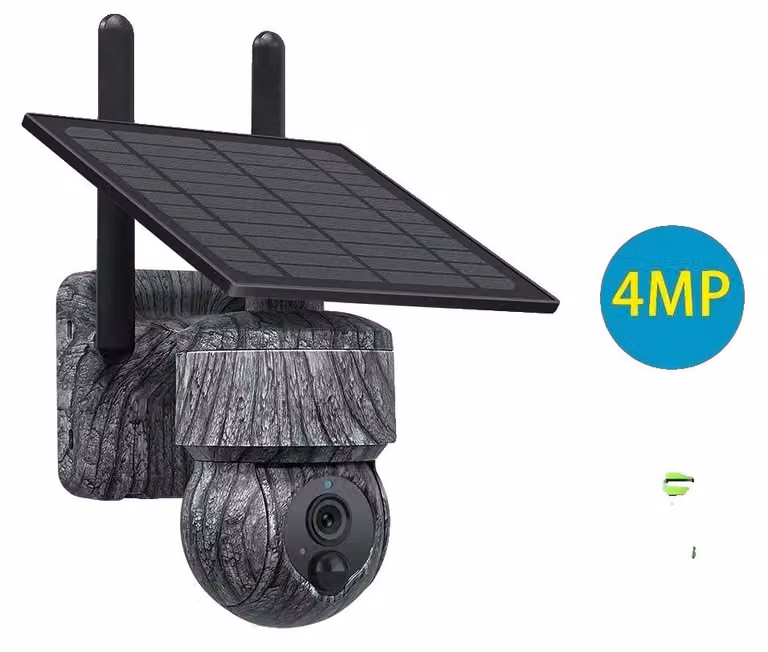 Telecamera di sicurezza, connettività Wi-Fi, alimentazione a energia solare, risoluzione 4MP, modello 4G