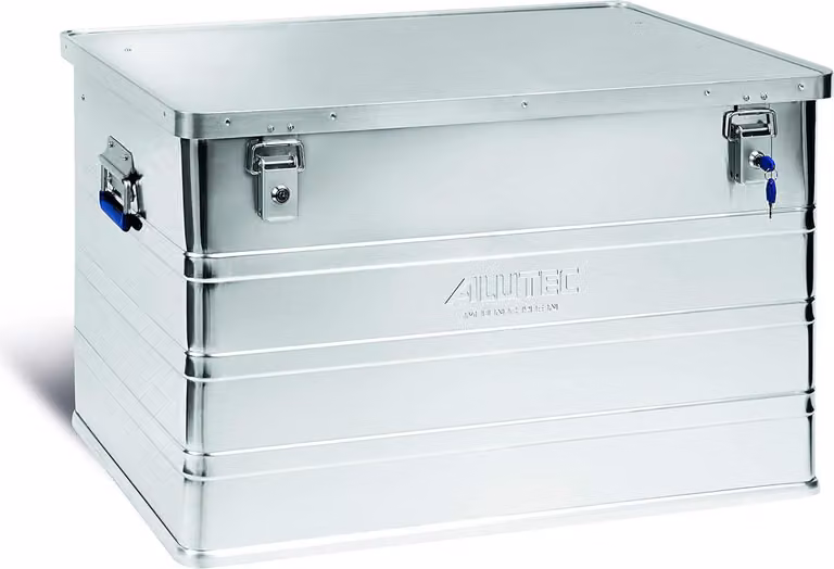 Alutec CLASSIC 186 11186 Transport box Aluminium (L x W x H) 785 x 565 x 482 mm