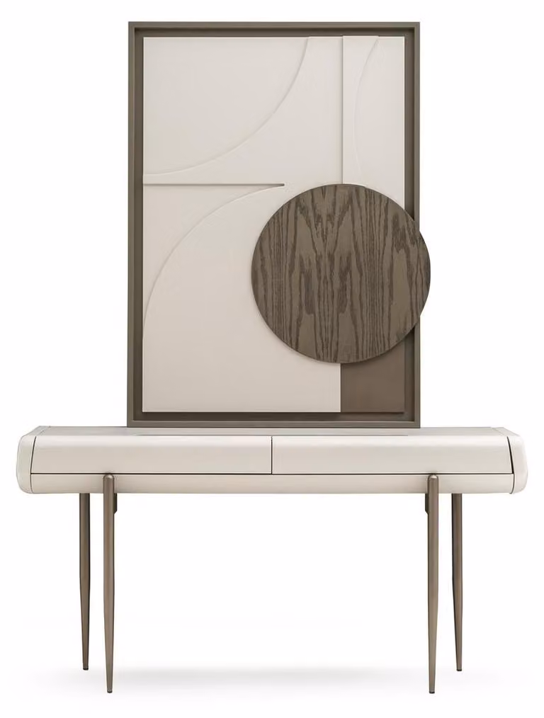 Schminktisch mit Gemälde Kosmetiktisch Modern Dekoration Design Möbel