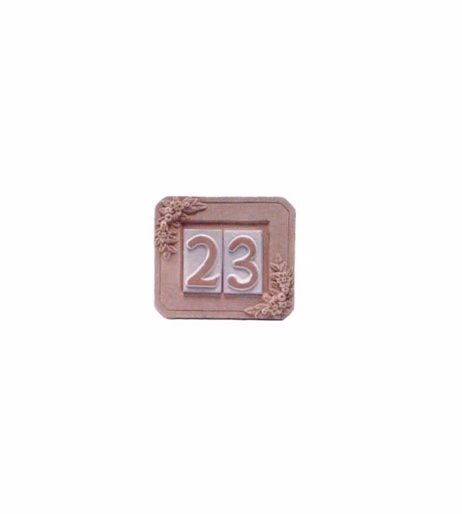 Portanumero Vasarte Terracotta P3