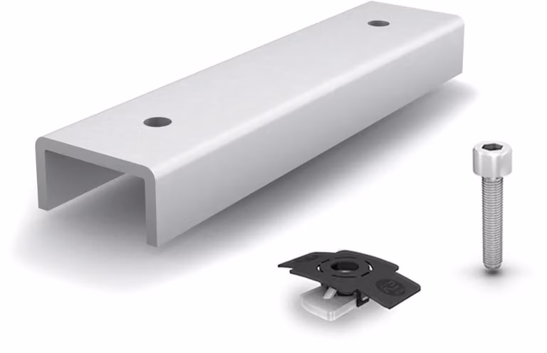 Set di giunti per binari K2, BasicRail, FlatRail, 1 pz.