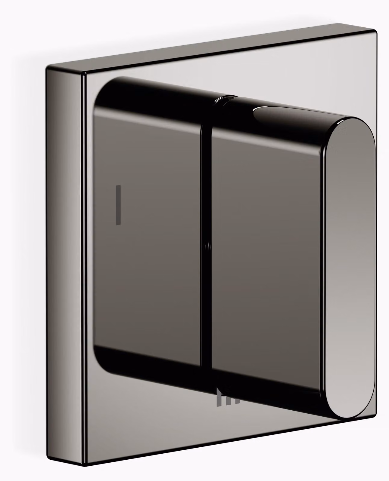 Dornbracht CL.1 inverseur encastré trois voies, rosace carrée 60x60mm, 36210705-19, 36210705-19