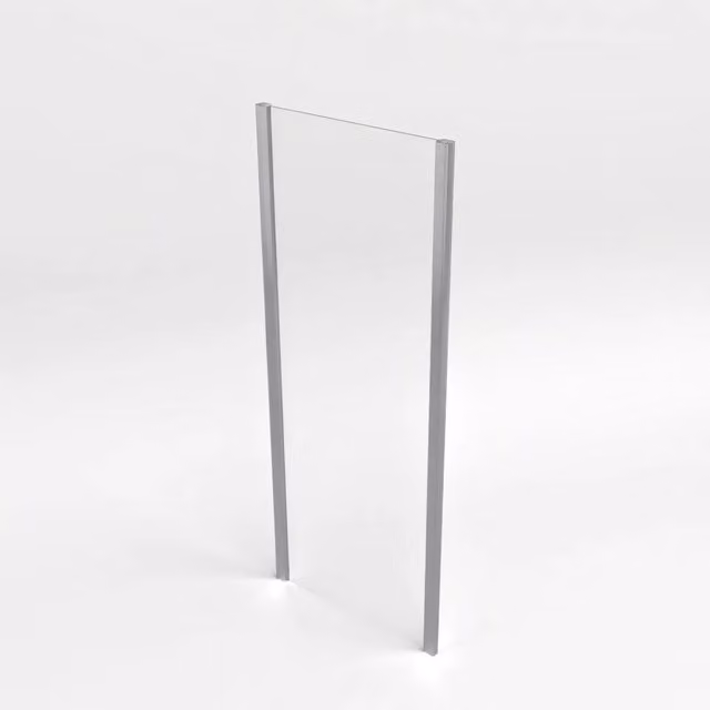 Lato fisso per box doccia 90 cm H200 cm cristallo 6mm SAM - Satinato