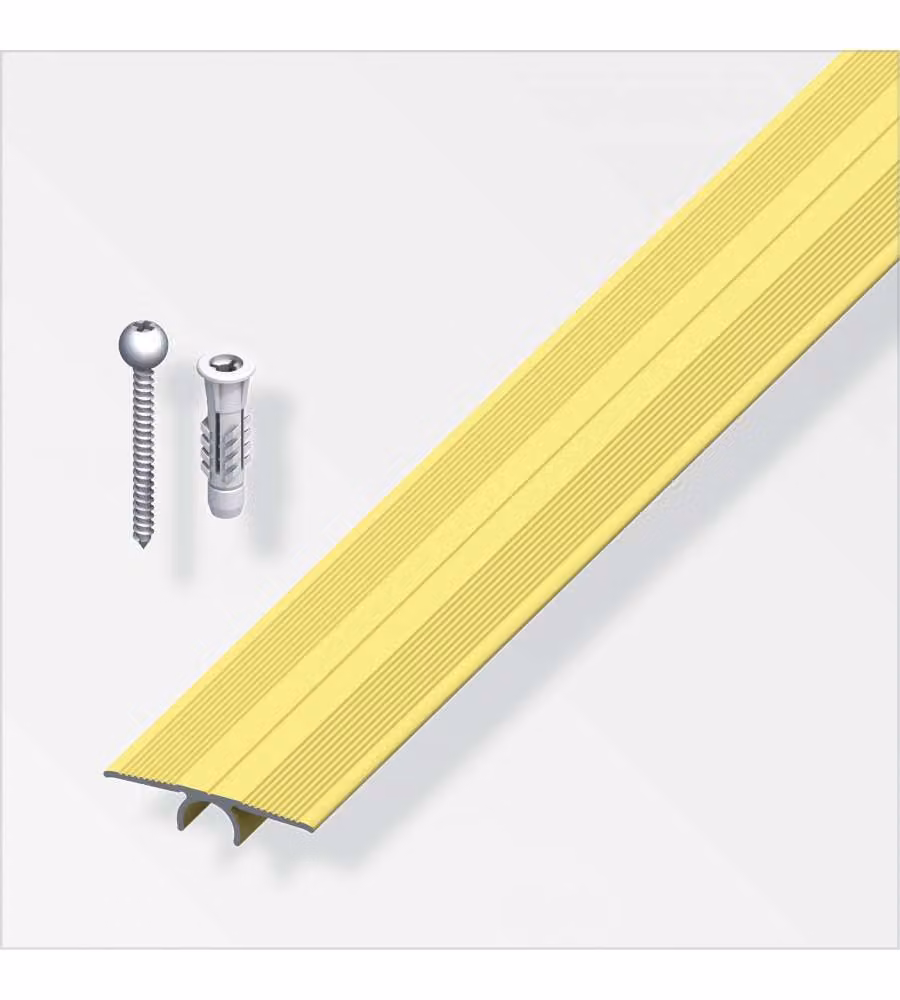 Profilo Di Raccordo 33 Alluminio Ottone 0,9 Metro