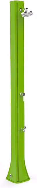 Doccia Solare da Giardino 40L Miscelatore e Lavapiedi Arkema Big Happy Five Verde