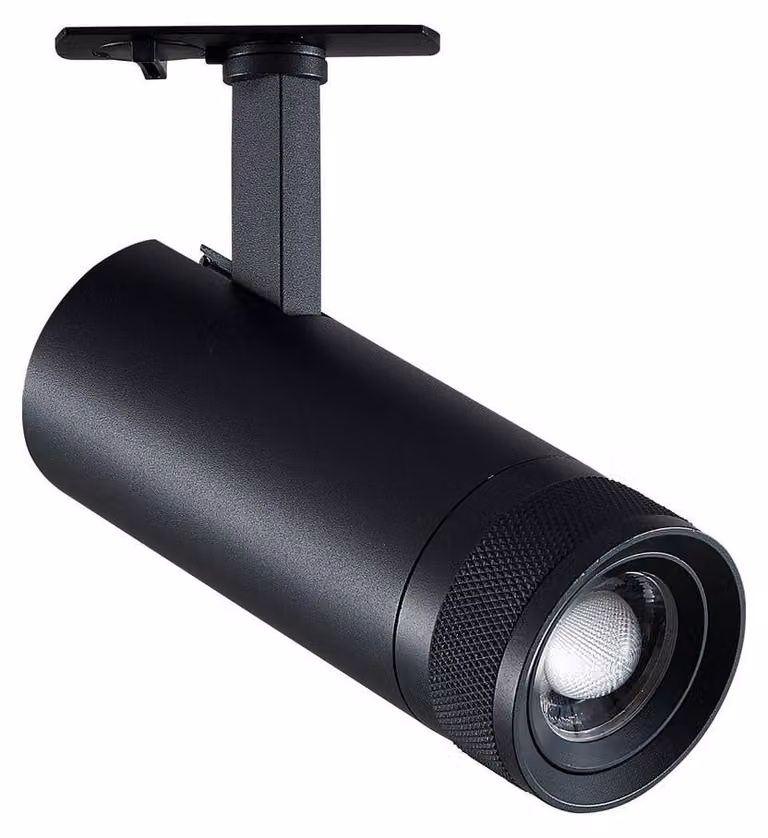 Faretto Eos 15W Luce Calda 3000K Nero Dimmerabile Ideal Lux