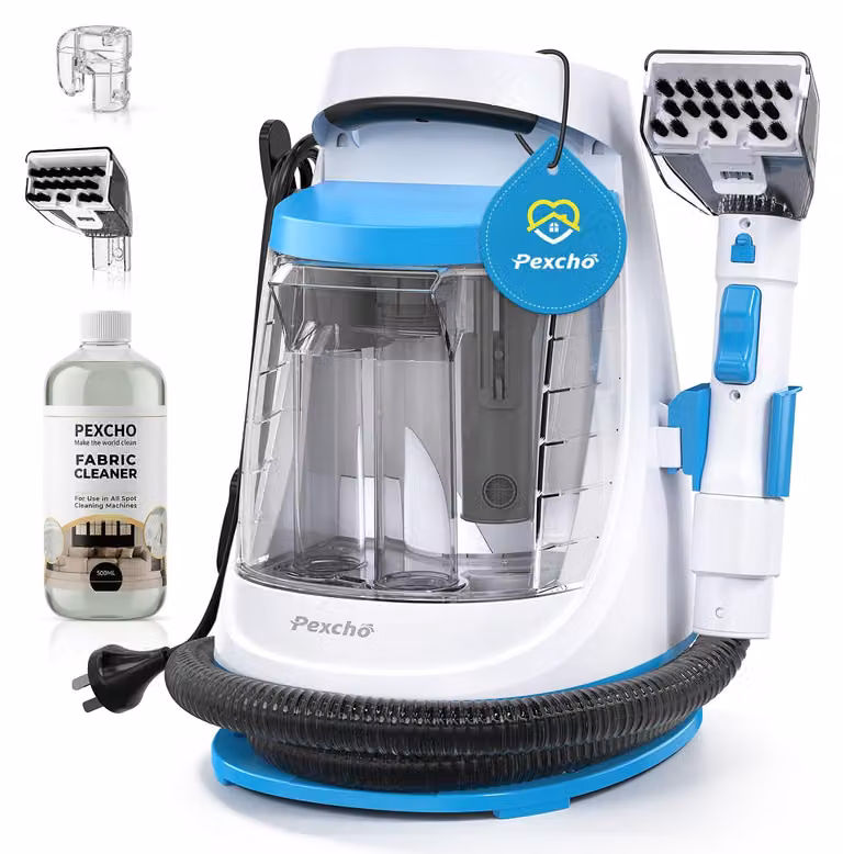 Detergente per tessuti aspirante - Motore da 550 W - Serbatoio da 1,2 litri - Design compatto
