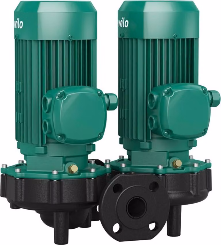 Wilo Standarddoppelpumpe VeroTwin DPL 40/115-0,55/2, 0,55 kW, 2 poli