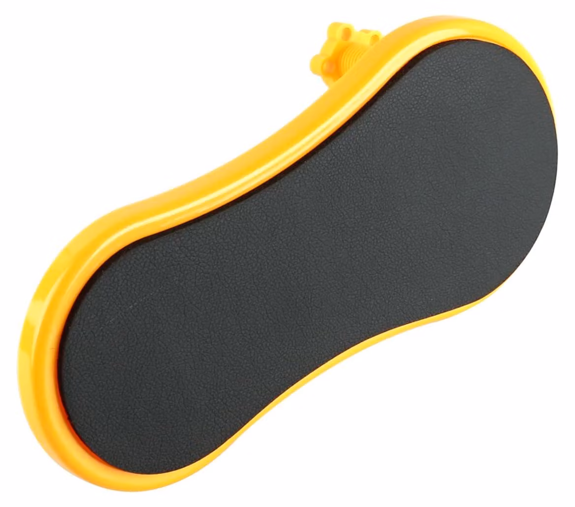 Supporto da scrivania con poggiapolsi girevole e regolabile - 29 x 14 cm