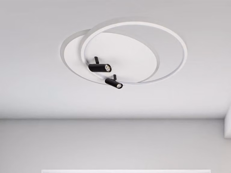 Lampada a soffitto a LED con telecomando, 65W - TB1310/WB