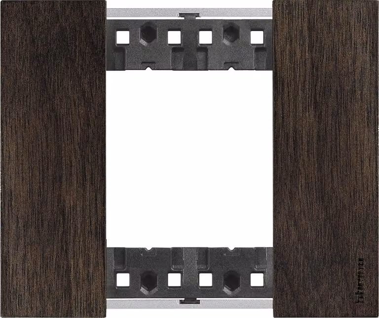 Singola cornice LN KA4802LG Living Now Biticino - Noce