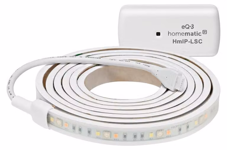 Striscia LED da 2 metri, RGBWW, dimmerabile, controllo tramite app, per la domotica