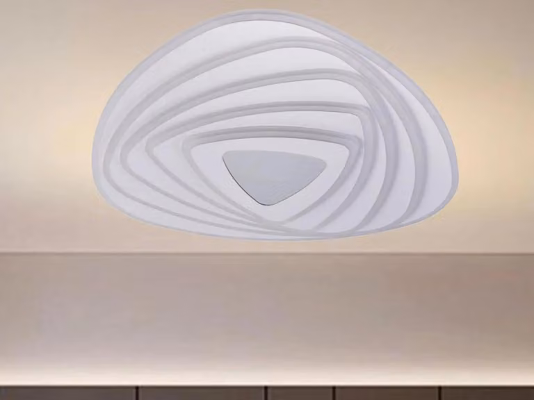 Lampada a sospensione a LED NEDES, 130W, con telecomando - Modello J1318/W