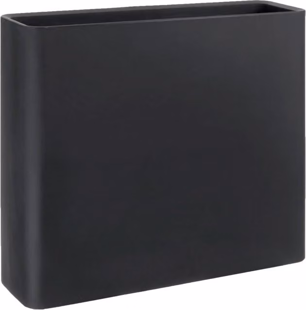 Vaso Divio Indoor Materiale: Polietilene, Colore: Antracite