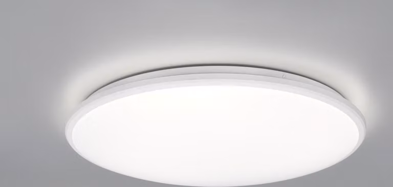 Plafoniera a LED LIMBUS bianca con dimmer a gradini, Ø 50 cm