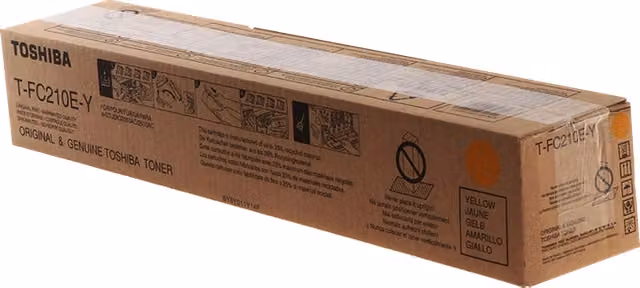ORIGINAL Toshiba toner giallo T-FC210EY 6AJ00000168 ~33600 Seiten