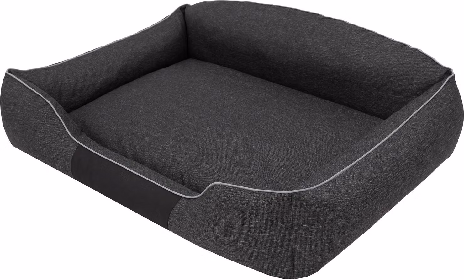 Lettino per cani "Royal" -85x65cm- Robusto con schienale alto, morbidamente imbottito | Pillowprim