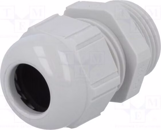 1 x Raccordo per cavo, grado di protezione IP68, grigio chiaro, codice prodotto 53018030