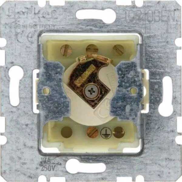 Interruttore a chiave Berker 1P f.DIN Pro WG UP 383620