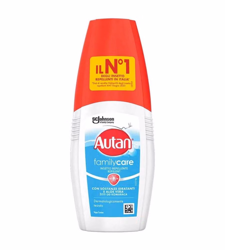 Autan Insetto Repellente 100 ml - Protezione Zanzare e Insetti