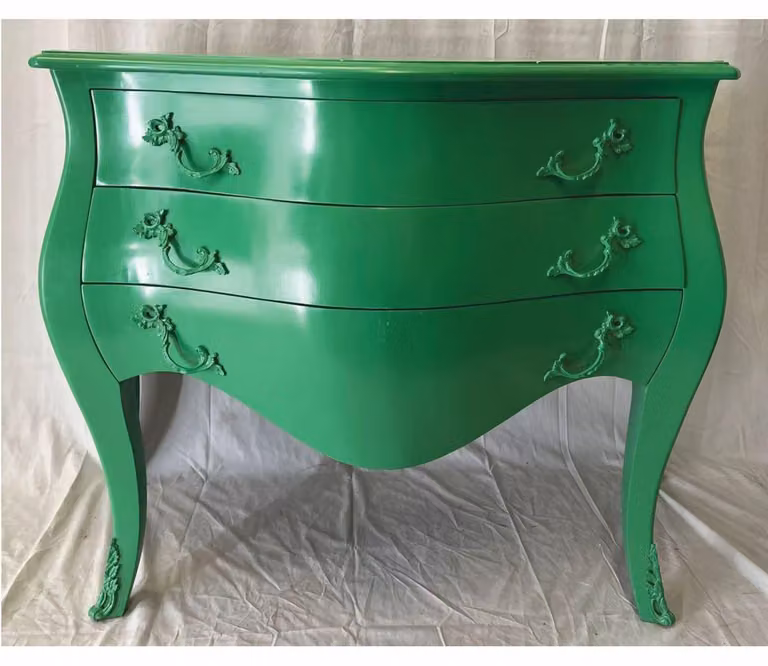 Casa Padrino cassettiera barocca a 3 cassetti verde 120 cm - 1B prodotto