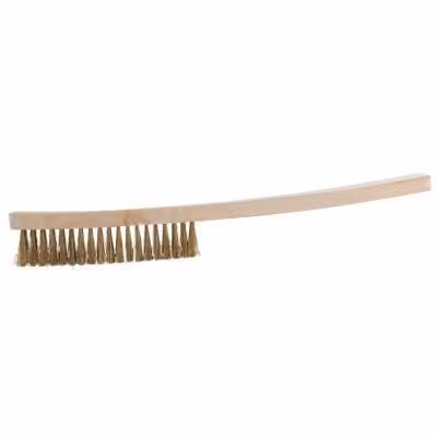 KS TOOLS BRONZEplus spazzola metallica, filo di bronzo allo stagno, crimpato, 4 file ( 963.9582 )