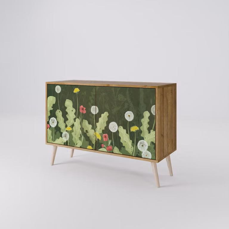 Cassettiera Spacerebels a 2 ante - credenza cassettiera - credenza alta - mobile guardaroba - soggiorno camera da letto - 57,5×111×42 (HxLxP)