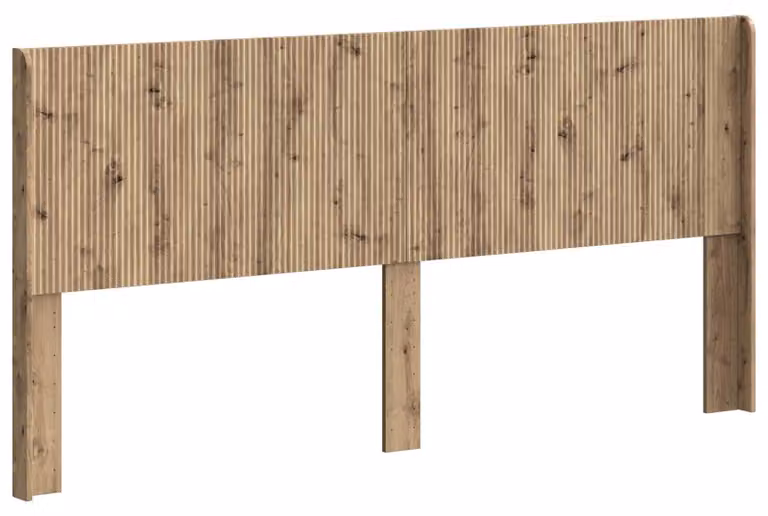 Testiera Letto Rovere Artigianale Legno ingegnerizzato