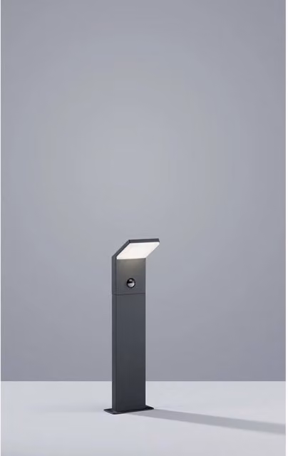 Paletto Da Esterno Pearl Led IP54 Antracite H50 cm Sensore Di Movimento Trio Lighting