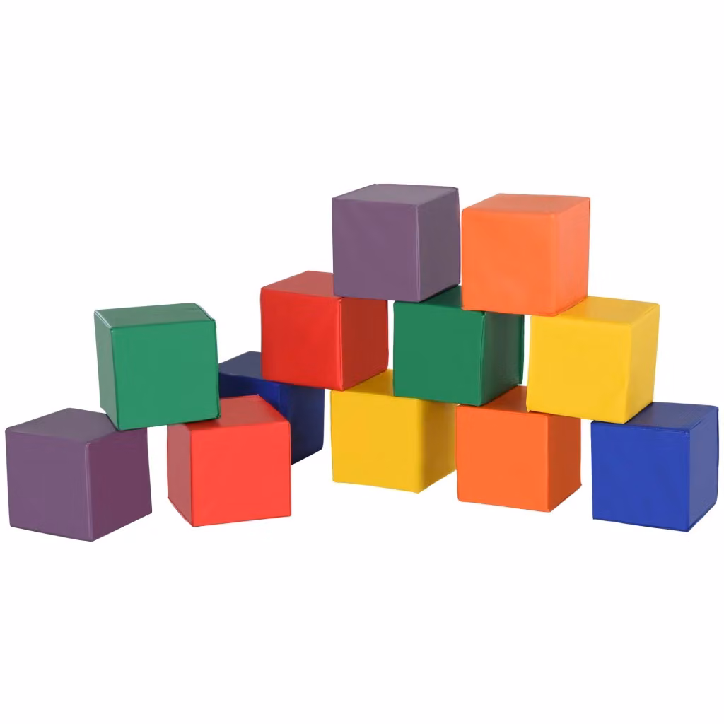 Blocchi di costruzione in schiuma MINIMAL multicolore per lo sviluppo cognitivo e motorio dei bambini – 2