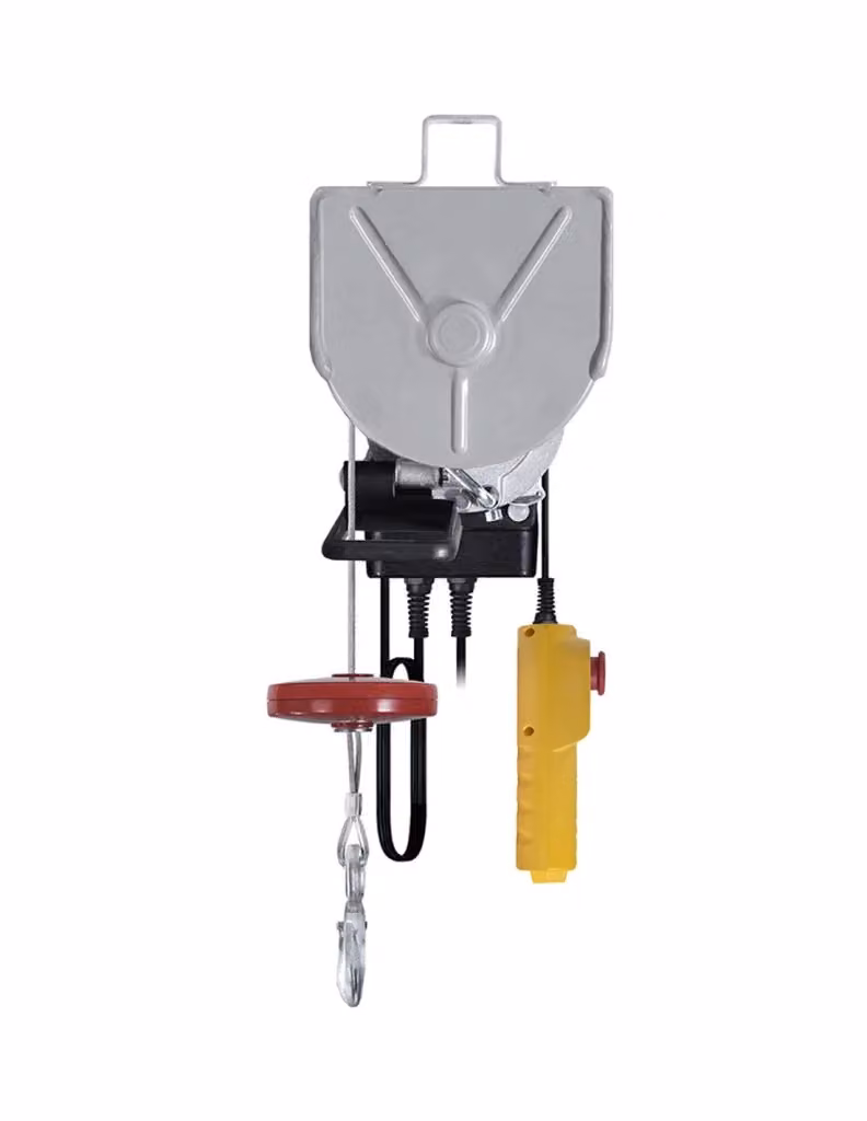 Paranco a cavo WERKU con motore da 450W in acciaio e alluminio colore argento, capacità 100/200 Kg – 2
