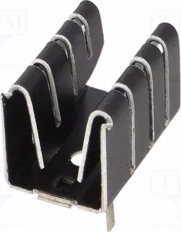 1 radiatore: stampato a forma di U, altezza: 12,7 mm, diametro esterno: 342 mm, modello FI342/SE, colore nero, lunghezza: 16 mm