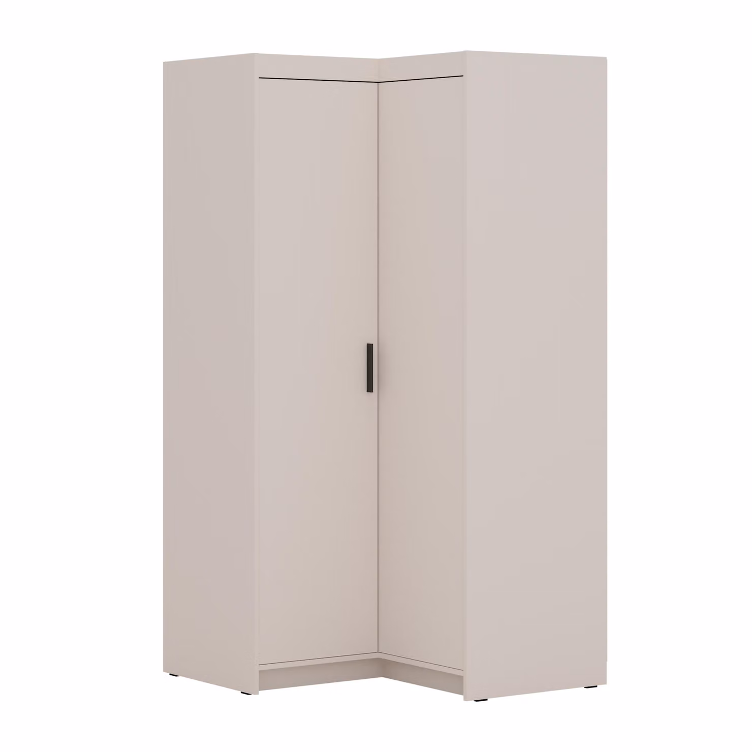 AX LIVING Armadio moderno ad angolo Beige Storicos 97,8 x 190,5 x 97,8 cm