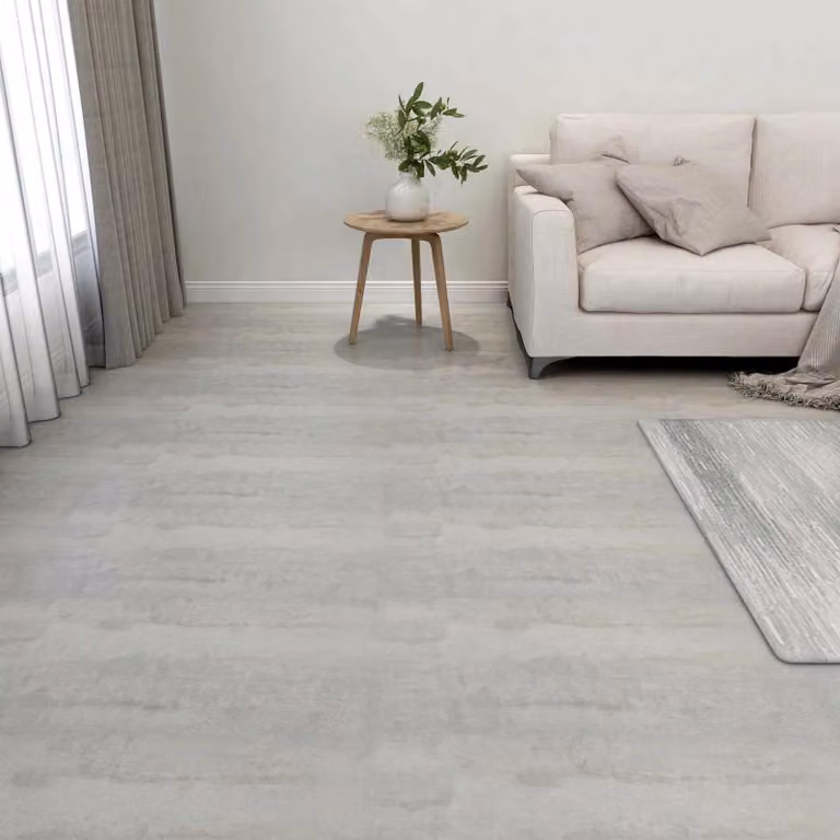 vidaXL Piastrelle in PVC Autoadesive Moderne Grigio e Grigio Chiaro, 5,11 m² (55 pezzi)