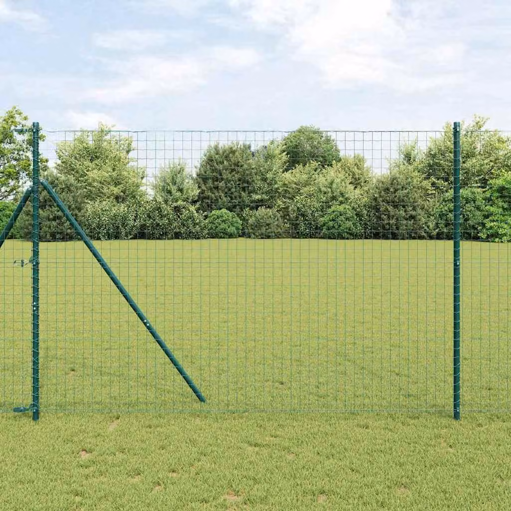 Palo per recinzione interrato 26 pcs Verde