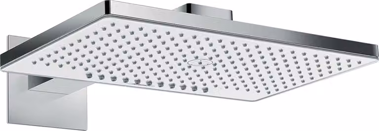 hansgrohe RainmakerSelect 460 2jet Douche de tête avec bras de douche 460 mm, 24005400, 24005400