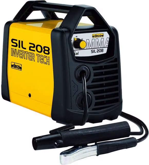 Saldatrice Inverter MMA Deca SIL 208 Gialla – 1