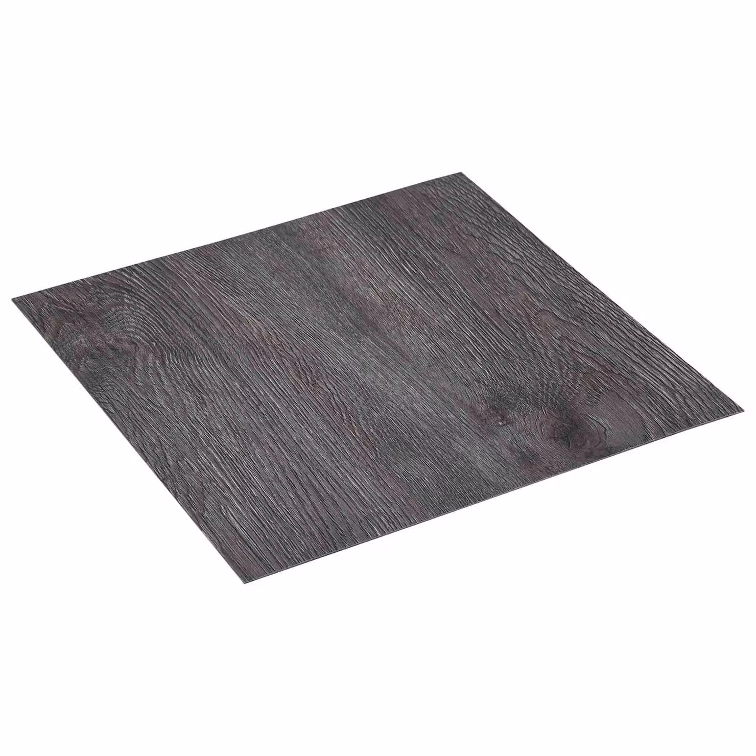 vidaXL Tavole per Pavimenti in PVC Autoadesive, Moderno, Nero e Grigio, 5,11 m² (55 pz)