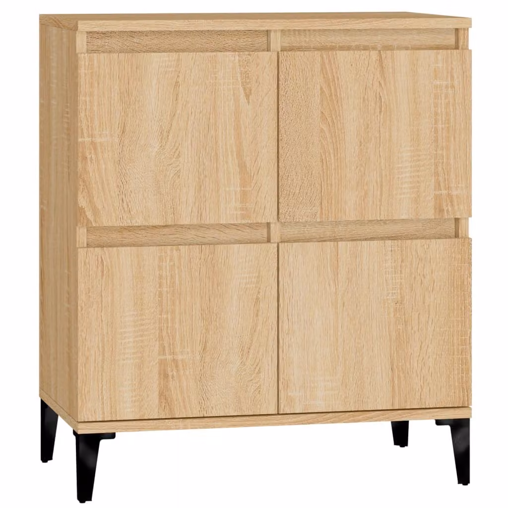 Credenza Rovere Sonoma 60x35x70 cm in Legno Multistrato