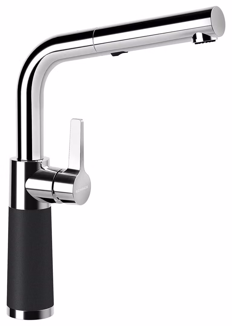 Miscelatore SCHOCK SC-540 in MAGMA con bocca estraibile / CRISTADUR®