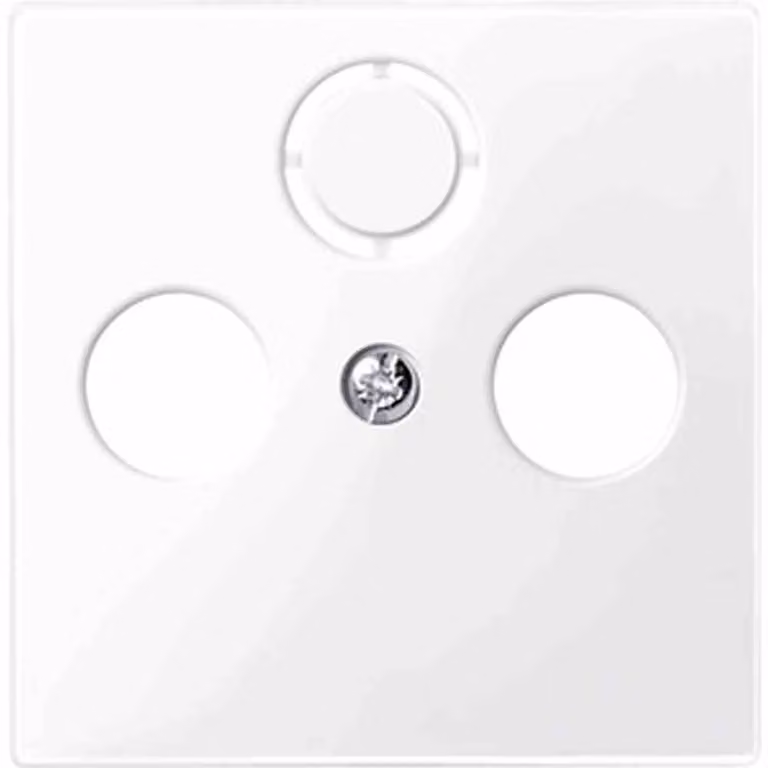 Merten 296725. Produktfarbe: Weiß, Markenkompatibilität: Universal, Material: Thermoplast (296725)
