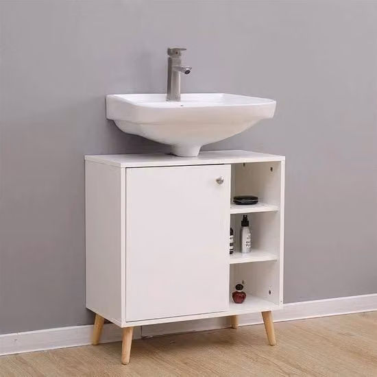 Cassettiera da bagno - Ideale per la camera da bagno: Cassettiera da camera da bagno per la conservazione di prodotti di pulizia, asciugamani